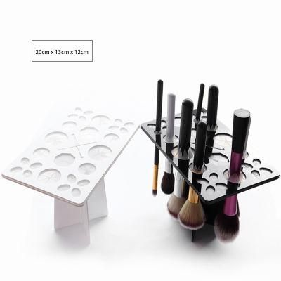 High Quality Acrylic Eyebrow Pencil Holder Lipstick Cosmetic Display Stand
