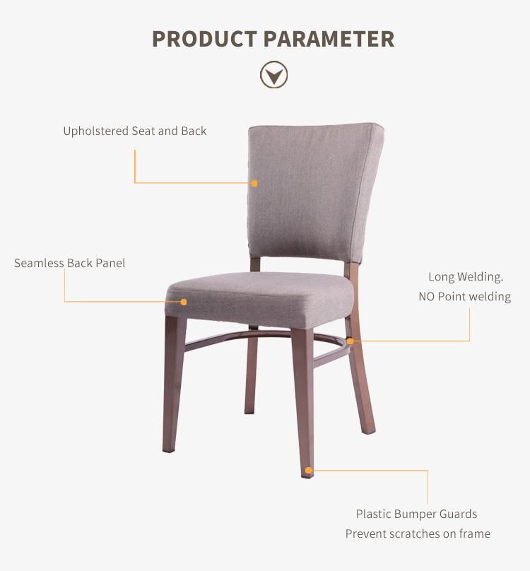 Modern High Quality Modern Luxury Restaurant Leather Dining Chair