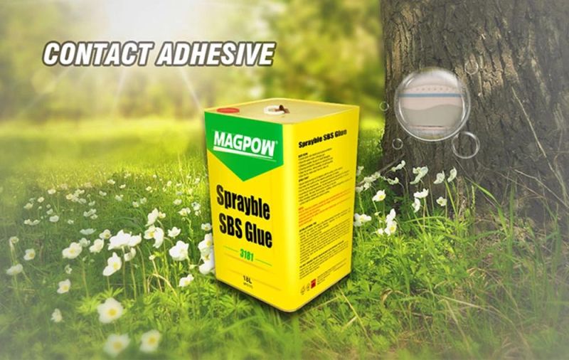 Sbs Spray Adhesive Glue for Spraying Between The Sponge, Wood, Cloth and EVA Materials for Sofa