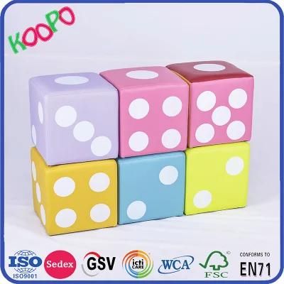 Colorful Lovely Dice Baby Chair and Stool (SXBB-184)