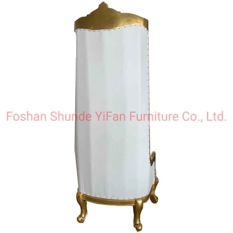 High Back Wedding Sofa Chairs in Optional Color for Wedding Events Furniture and Hotel Lobby Furniture