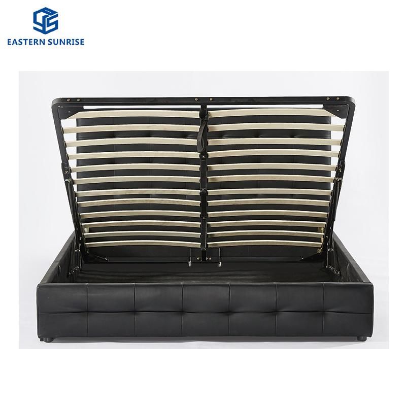 Soft and Comfortable Leather Bed