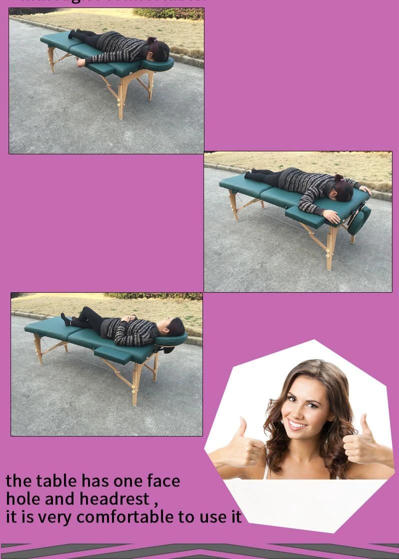 Classic Portable Massage Bed Massage Couches in EU Countries Mt-007r