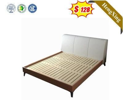 Manufacturers of Wood Bedroom Furniture Set Single Frame Bed Used for Home Furniture