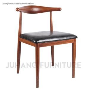 Wholesales Wood Grain Iron Cafe Restaurant Chair