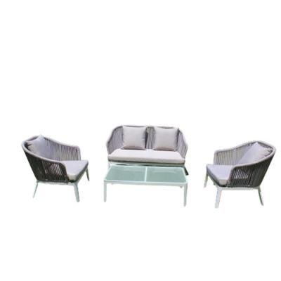 High Quality Simple Hotel Rattan Furniture Garden Set Beach Chair Outdoor Sofa