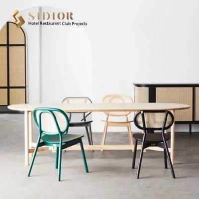 Modern Simplicity Leather Restaurants Chair for Hotel Banquet Dining