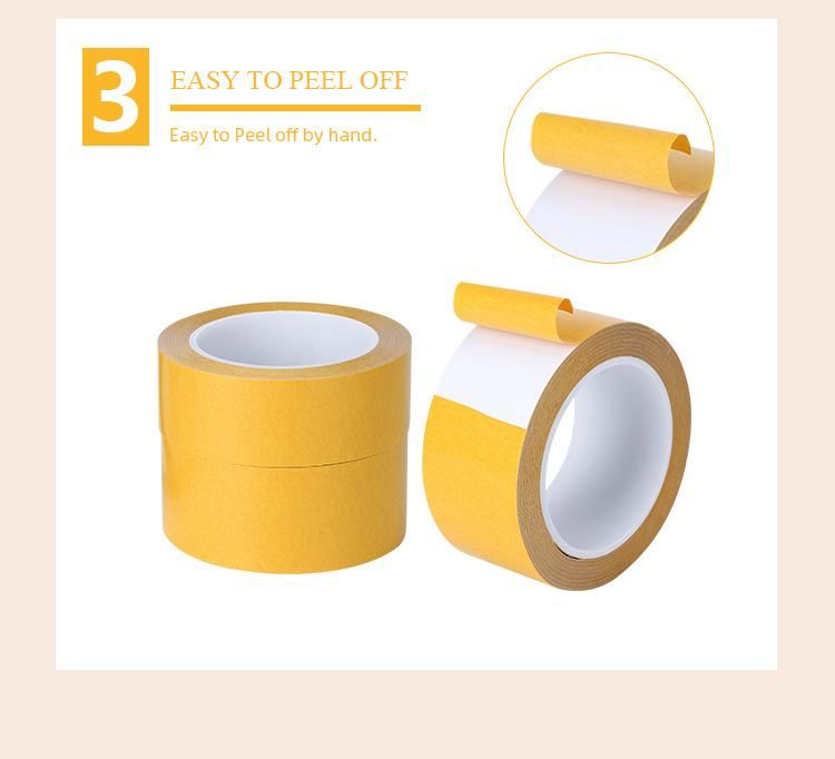 PVC Double Sided Adhesive Tapes Equivalent Tape to 4968/ 4970