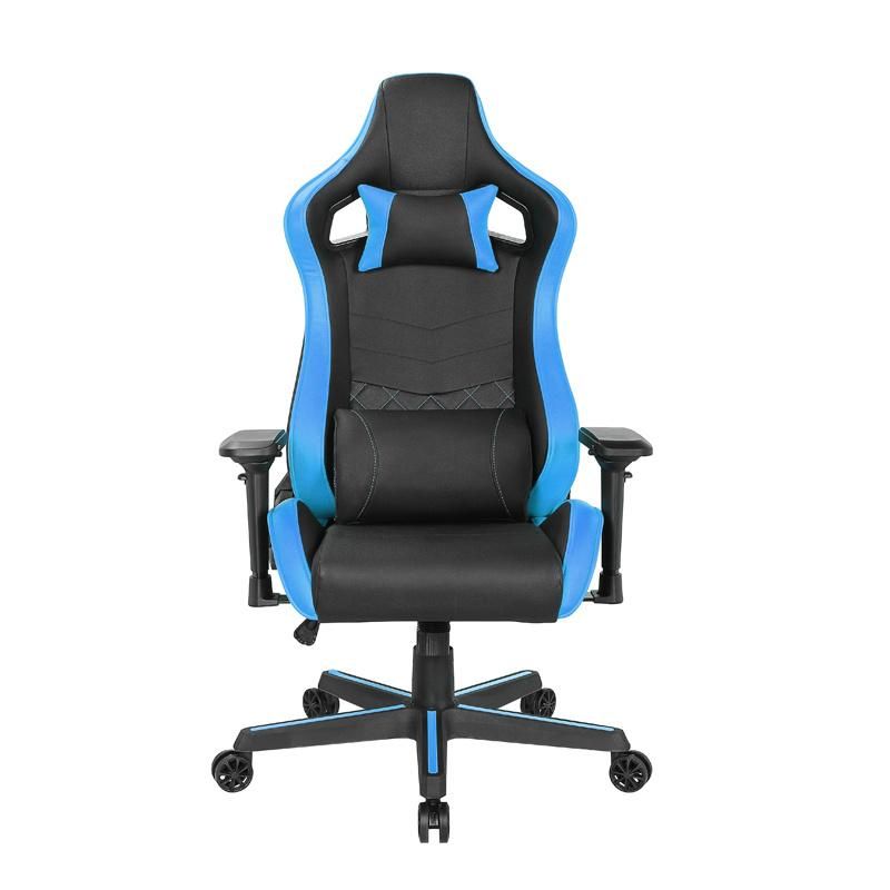 Ergonomic Design Game Chair Gaming Genuine with Headrest and Lumbar