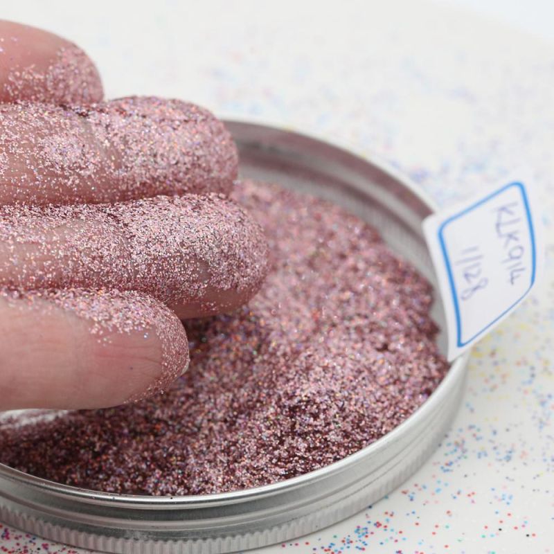 Eco-Friendly Colorful Chunky Glitter Wholesale Bulk Holographic Glitter Powder for Craft Decorated