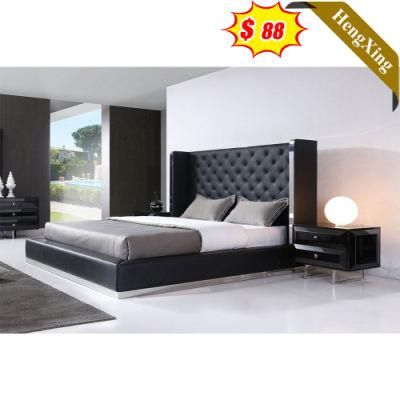 Warehouse Sells Cheap Price Hotel Bedroom Furniture Set Customized Double Bed