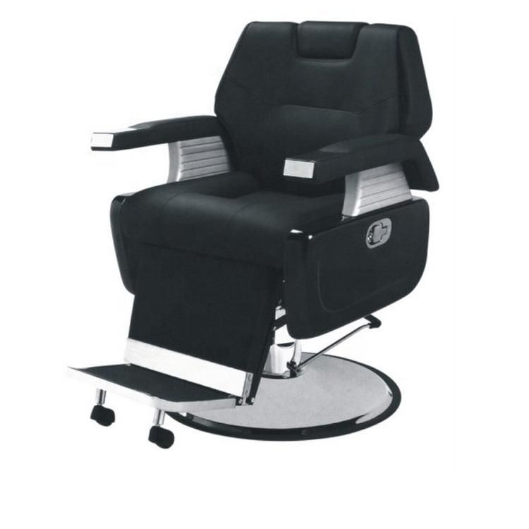 Hl-9204 Salon Barber Chair for Man or Woman with Stainless Steel Armrest and Aluminum Pedal