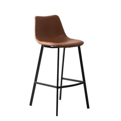 Wholesale High Quality High Bar Stools Chair Kitchen Bar Chairs Bar Stools Leather Chair