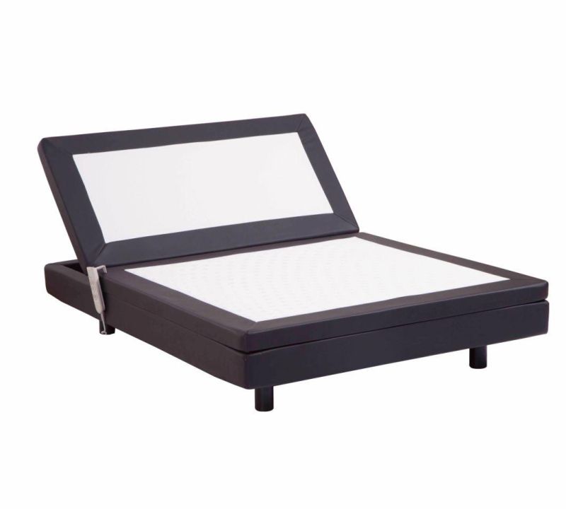 Cinema Using PU Leather Double Adjustable Bed