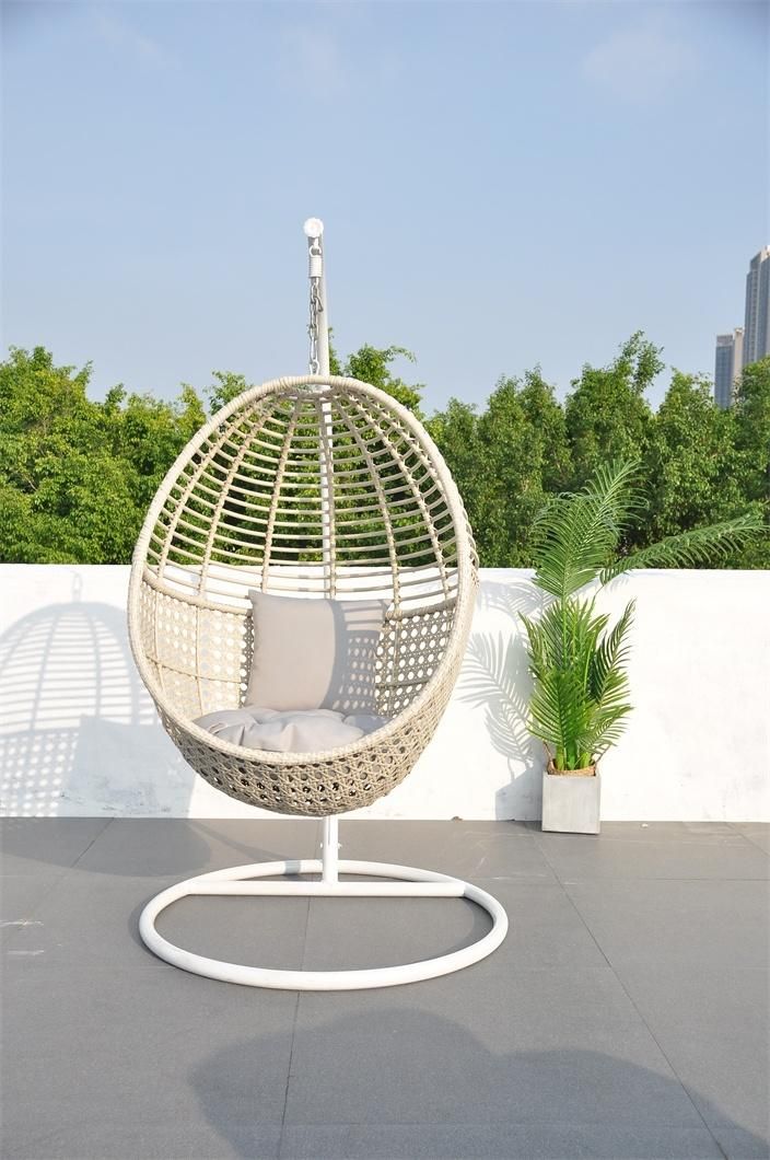 Garden Outdoor Swing Chair with Cushion Patio with Swing Chair