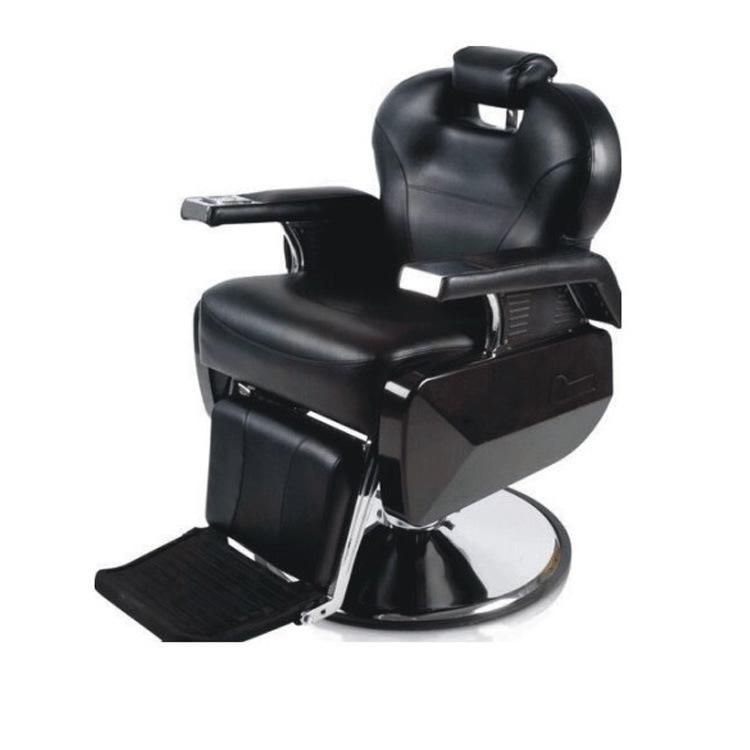 Hl-9209b Salon Barber Chair for Man or Woman with Stainless Steel Armrest and Aluminum Pedal