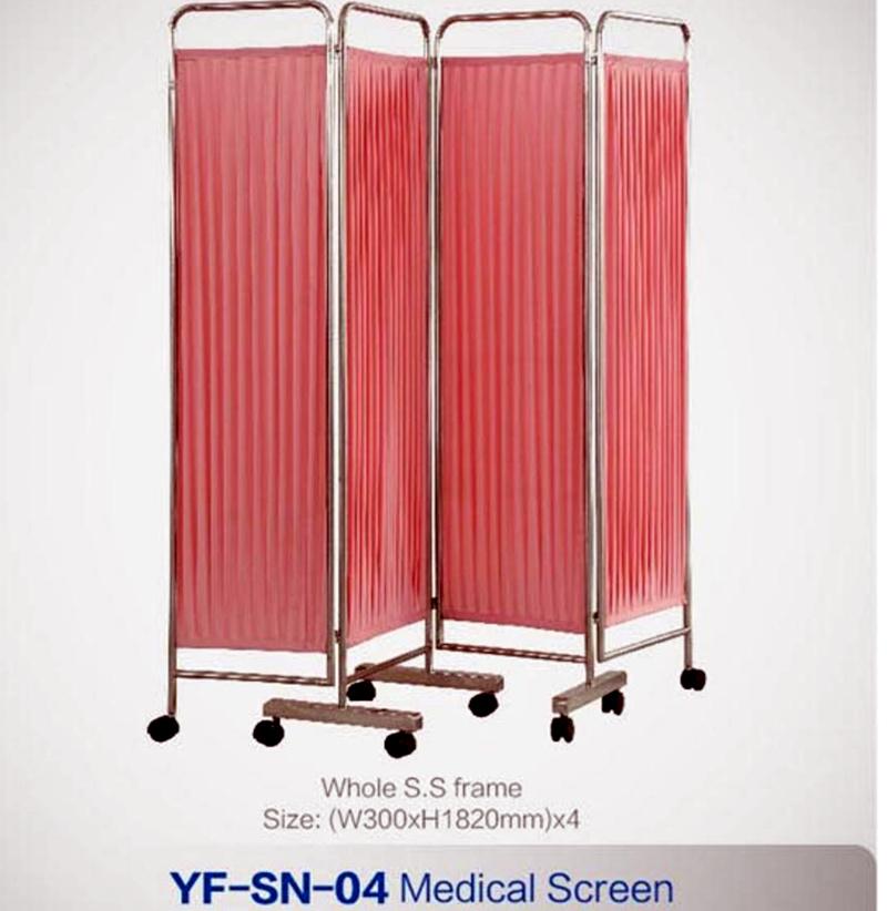 Hydraulic Examination Couch Medical Screen