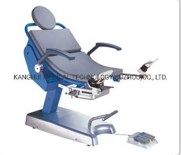 Optional Color Mattress PU Leather Electric Adjusted Gynecology Chair