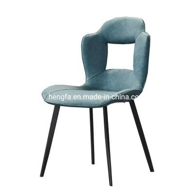 Modern Leather Upholstered Hotel Restaurant Furniture Dining Chairs