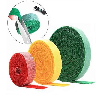 20mm Adhesive Tape Back to Back Hook and Loop in 100% Nylon Tape
