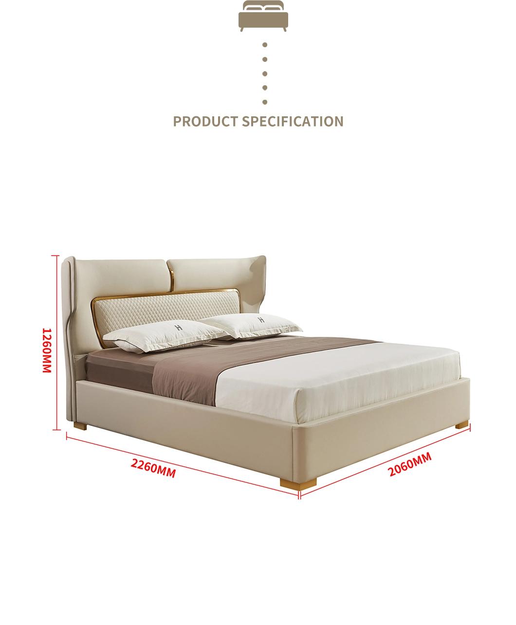 Modern Bedroom Furniture, Bedroom Furniture Leather King Size Bed