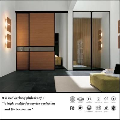 High Quality Wooden Sliding Door Wardrobe (FY876)