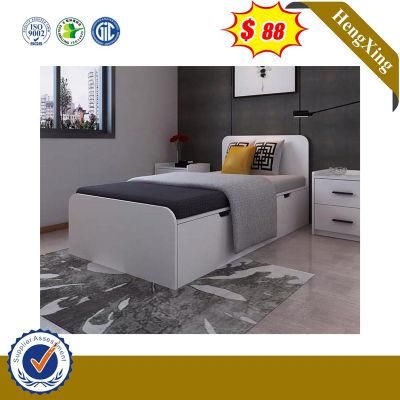 New Product Bedroom Child Safety MDF Wooden Designs Kids Sleeping Bed Furniture