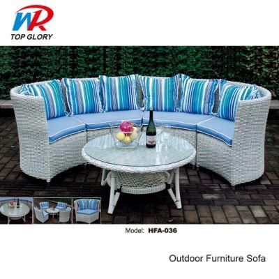 Hot Sale Outdoor Garden Furniture Wicker Rattan Sofa for Sale