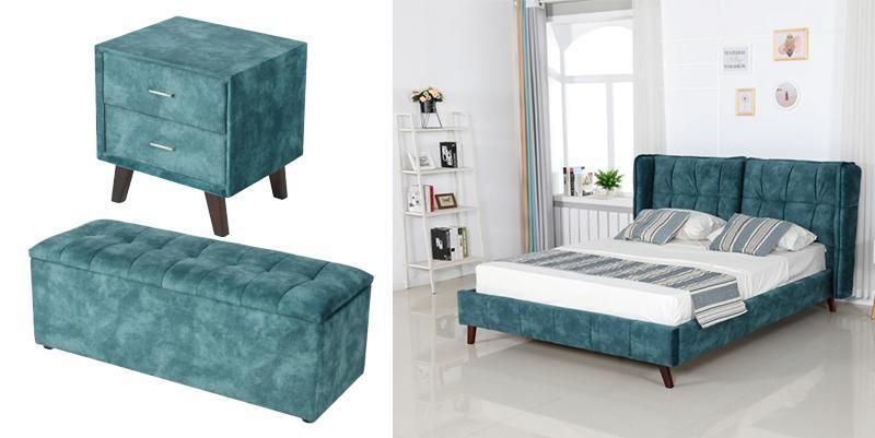 Bedroom Furniture Upholster Beds Modern Home Furniture Cheap Fabric Beds