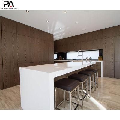 Luxury Furniture Decoration Design L-Shaped Modern Melamine Kitchen Cabinets