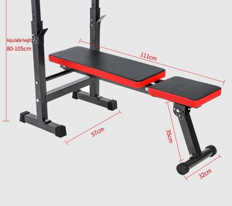 Fitness Workout Lifting Bench Gym Incline Machine Flat Adjustable Rack Multi Bench Press