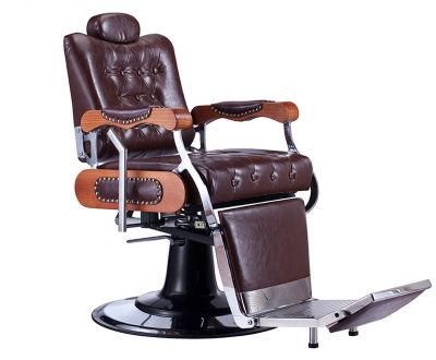 New Style Professional Barber Chair Factory Antique Heavy Duty Hydraulic Morden Salon Furniture Shop