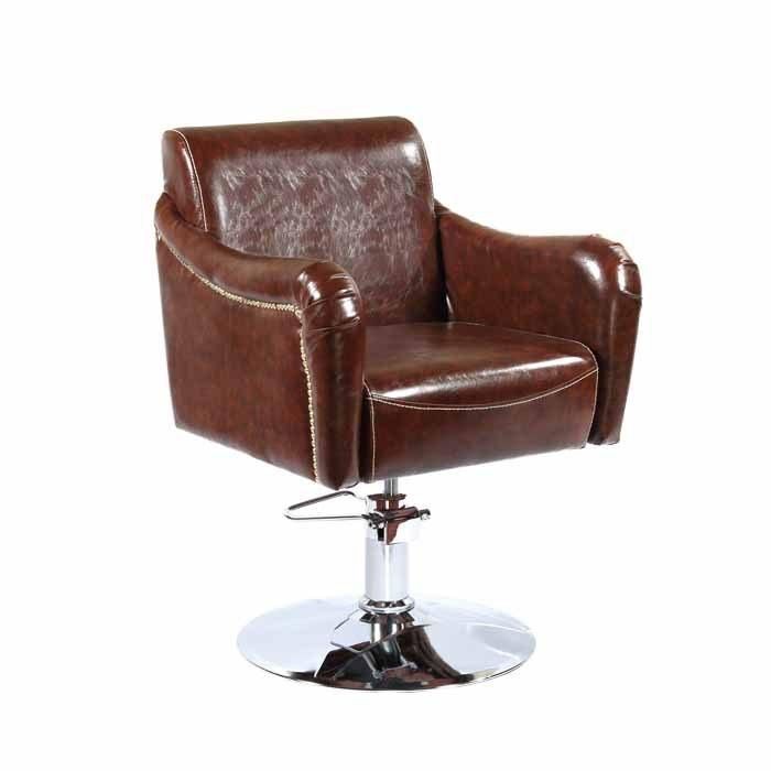 Hl-1138 Salon Barber Chair for Man or Woman with Stainless Steel Armrest and Aluminum Pedal