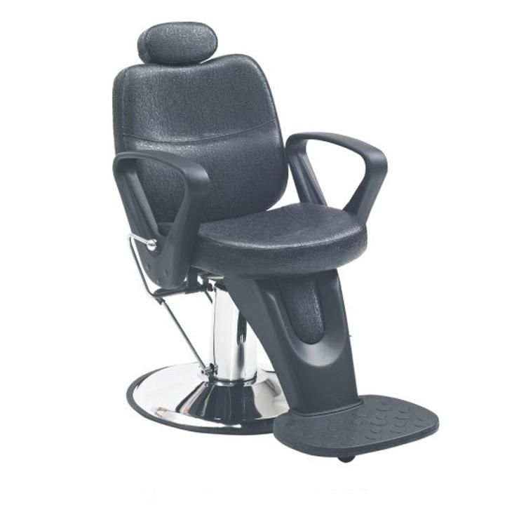Hl-8194 Salon Barber Chair for Man or Woman with Stainless Steel Armrest and Aluminum Pedal