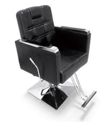 Hl-1146 Salon Barber Chair for Man or Woman with Stainless Steel Armrest and Aluminum Pedal