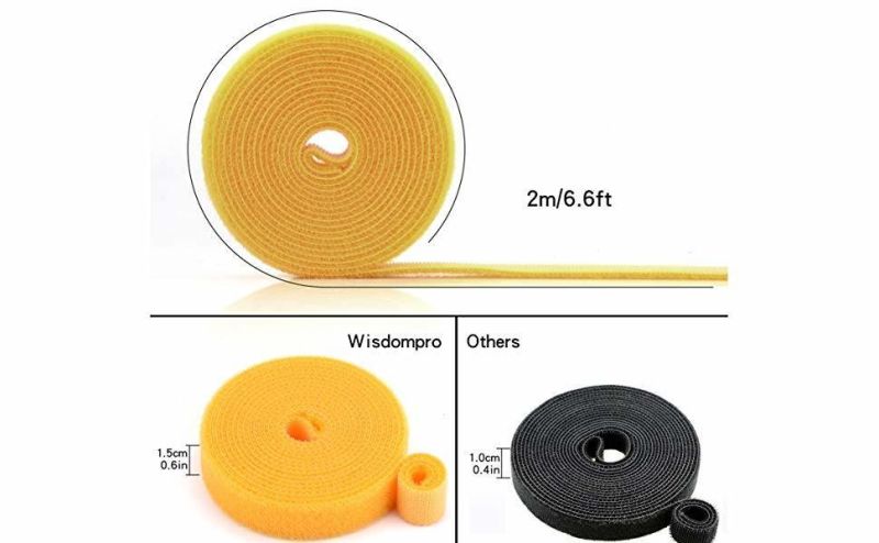 20mm Adhesive Tape Back to Back Hook and Loop in 100% Nylon Tape