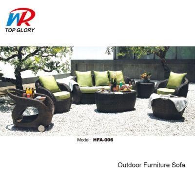 New PE Outdoor Rattan Furniture Sofa