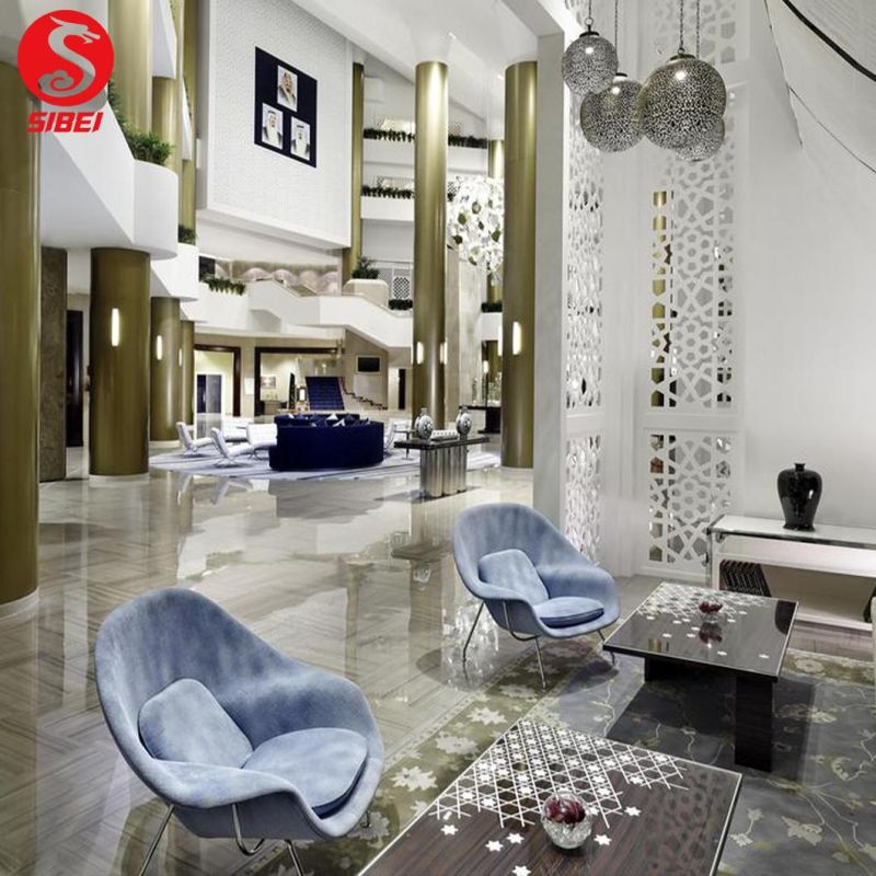 Sibei Hotel Lobby Furniture Sofa Chair Sets for Five Star Hotel