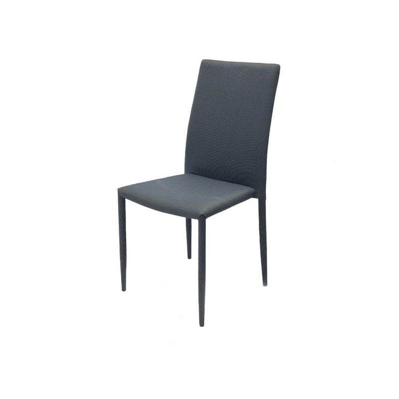 Modern China Wholesale Home Restaurant Furniture Dining Table Chair Steel PU Leather Dining Room Chair for Outdoor