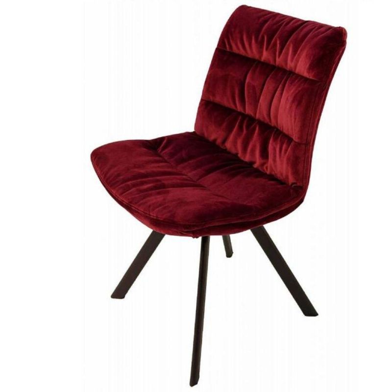 Wood Saddle Leather Bedroom Dining Chair for Home Hotel Cafe