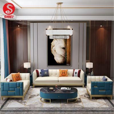 European Style Home Furniture Luxury Modern Couch Living Room Sofa (SS-Y813A)