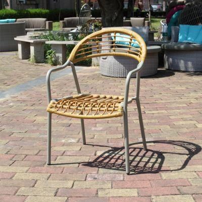 China Wicker Simple Garden Set Wholesale Market Rattan Furniture Outdoor Dining Chair
