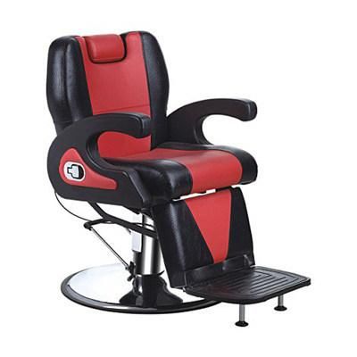 Hl-9254 Salon Barber Chair for Man or Woman with Stainless Steel Armrest and Aluminum Pedal