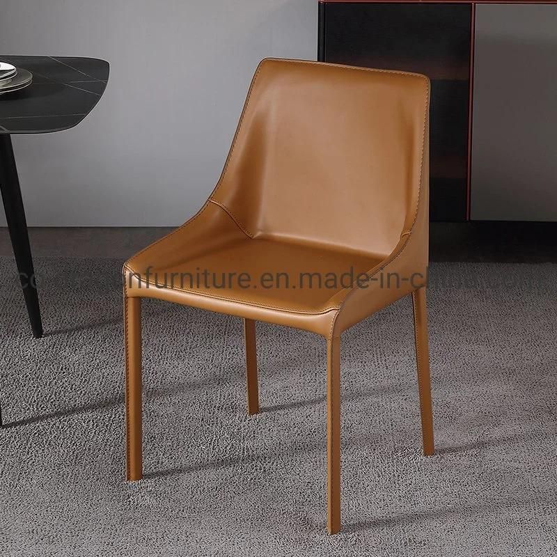 Hot Sale Modern Home Furniture Quality Dining Chair with Leather
