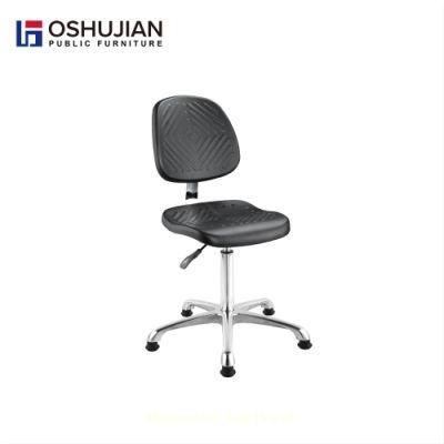 ESD Chairs Manufacturers Anti-Static Lab Stool Price Adjustable PU Leather Laboratory Chair