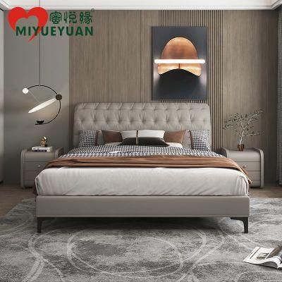 Bedroom Furniture Modern Furniture Sofa Bed Leather King Size Bed