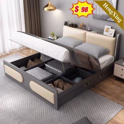 Modern Home Furniture Bedroom Furniture Mattress Wardrobe Leather Sofa King Bed