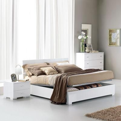 Custom Modern Home Furniture Set Wood Bedroom Furniture Storage Bedroom Bed