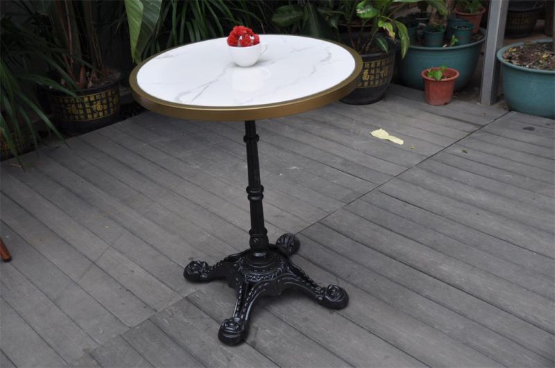 Outdoor New Style Wooden Garden Patio Outdoor Aluminum Coffee Table