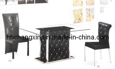 High Quality Luxury Modern Design Leather Dining Table